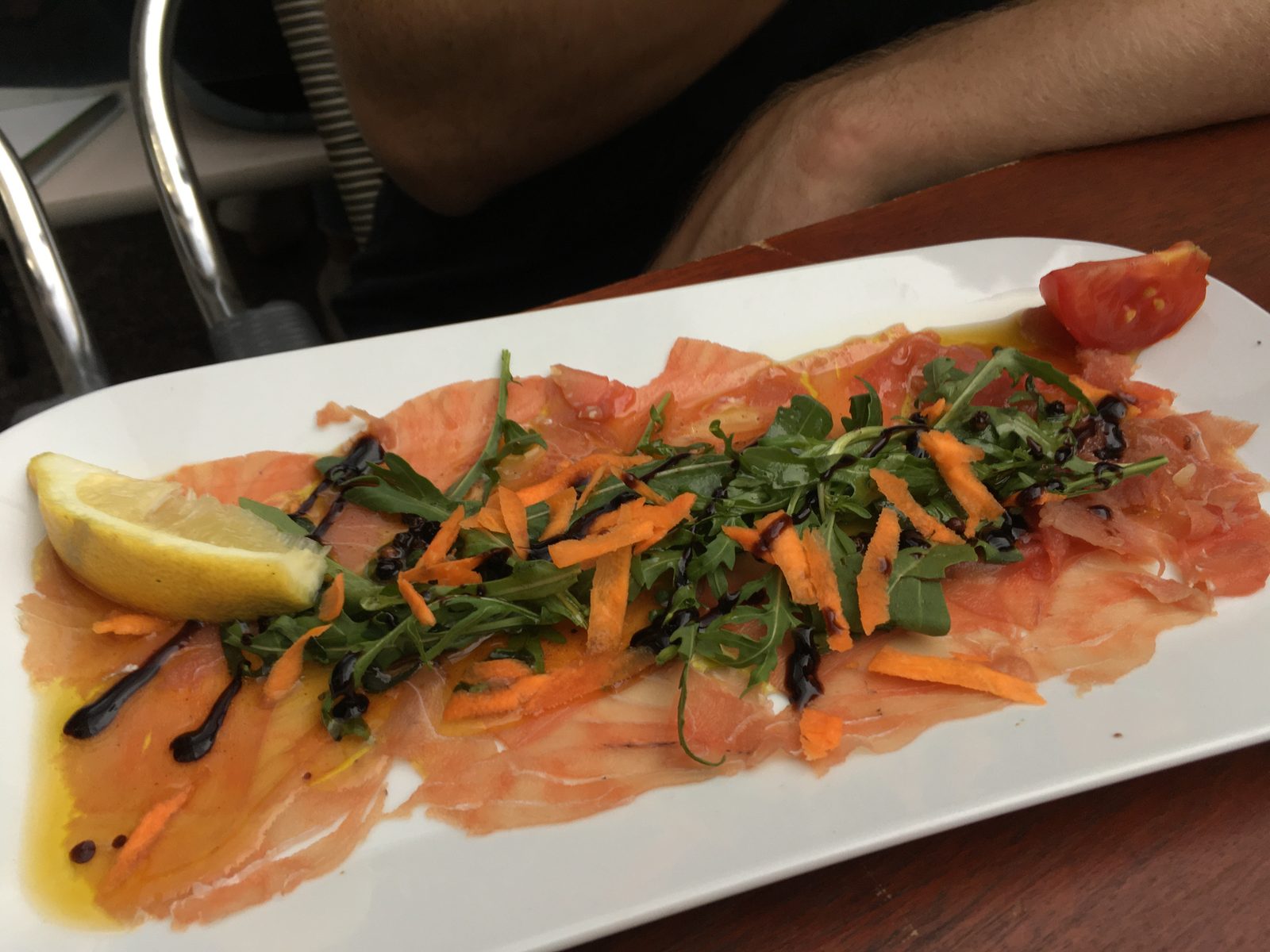 Thunfischcarpaccio